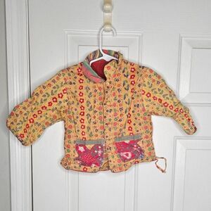 Vintage Petit Jac Reversible Jacket Size 18 Months